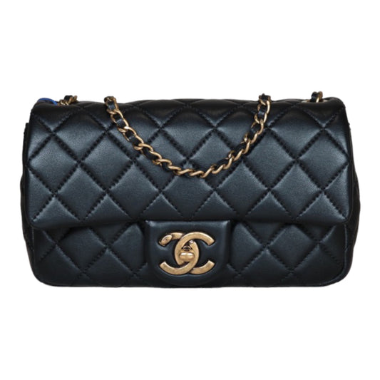 Very Good ( Rank A)｜ CHANEL Matrasse Lamb Skin Single  Flap Bag Made in 2014-2015Year｜S24071002