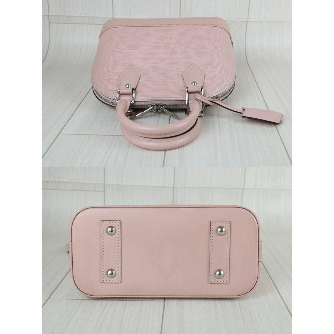 Include Entrupy Certificate of Authenticity｜Good ( Rank AB)｜Louis Vuitton Epi Alma BB HandBag Shoulder Bag Pink ｜S26070603