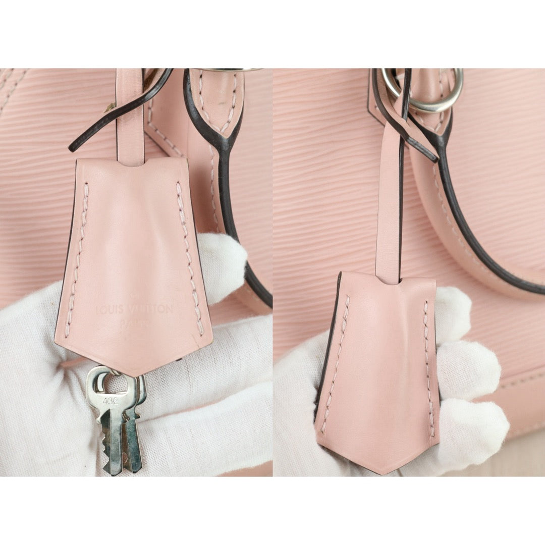 Include Entrupy Certificate of Authenticity｜Good ( Rank AB)｜Louis Vuitton Epi Alma BB HandBag Shoulder Bag Pink ｜S26070603