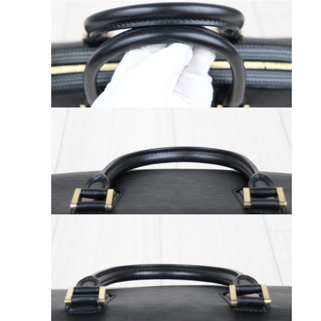 Rank A｜LV Epi Jasmine Handbag Black｜23110704