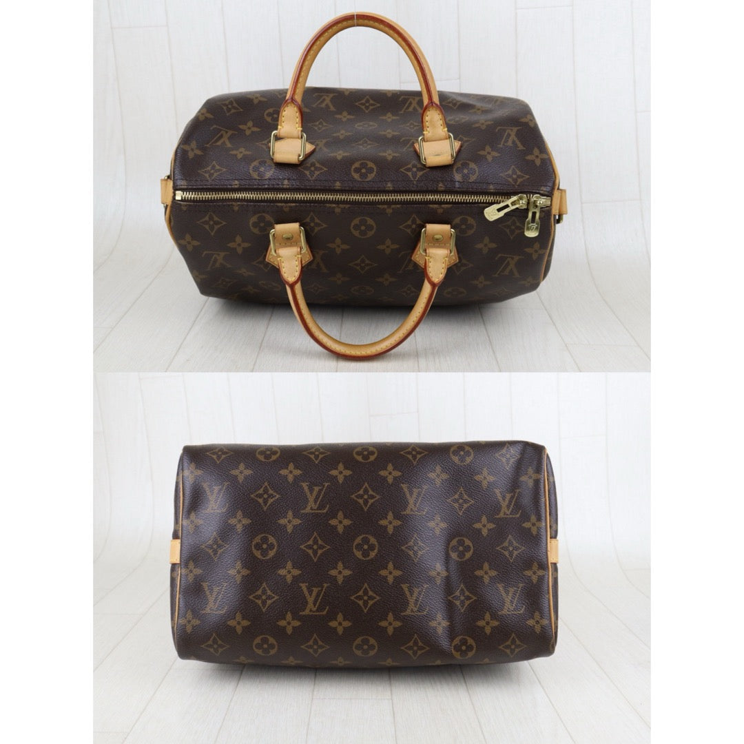 Good ( Rank AB) ｜ LV Monogram Speedy 30 Hand Bag With Shoulderstrap｜S25090109