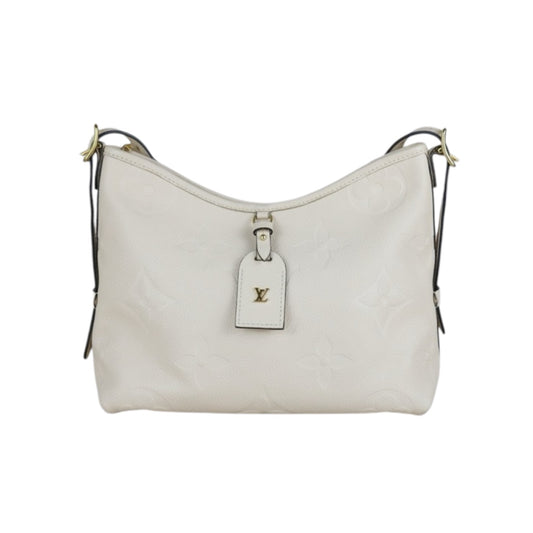 Very Good ( Rank A) ｜LV Monogram Leather Empreinte carryall PM White Shoulder Bag｜B25012202