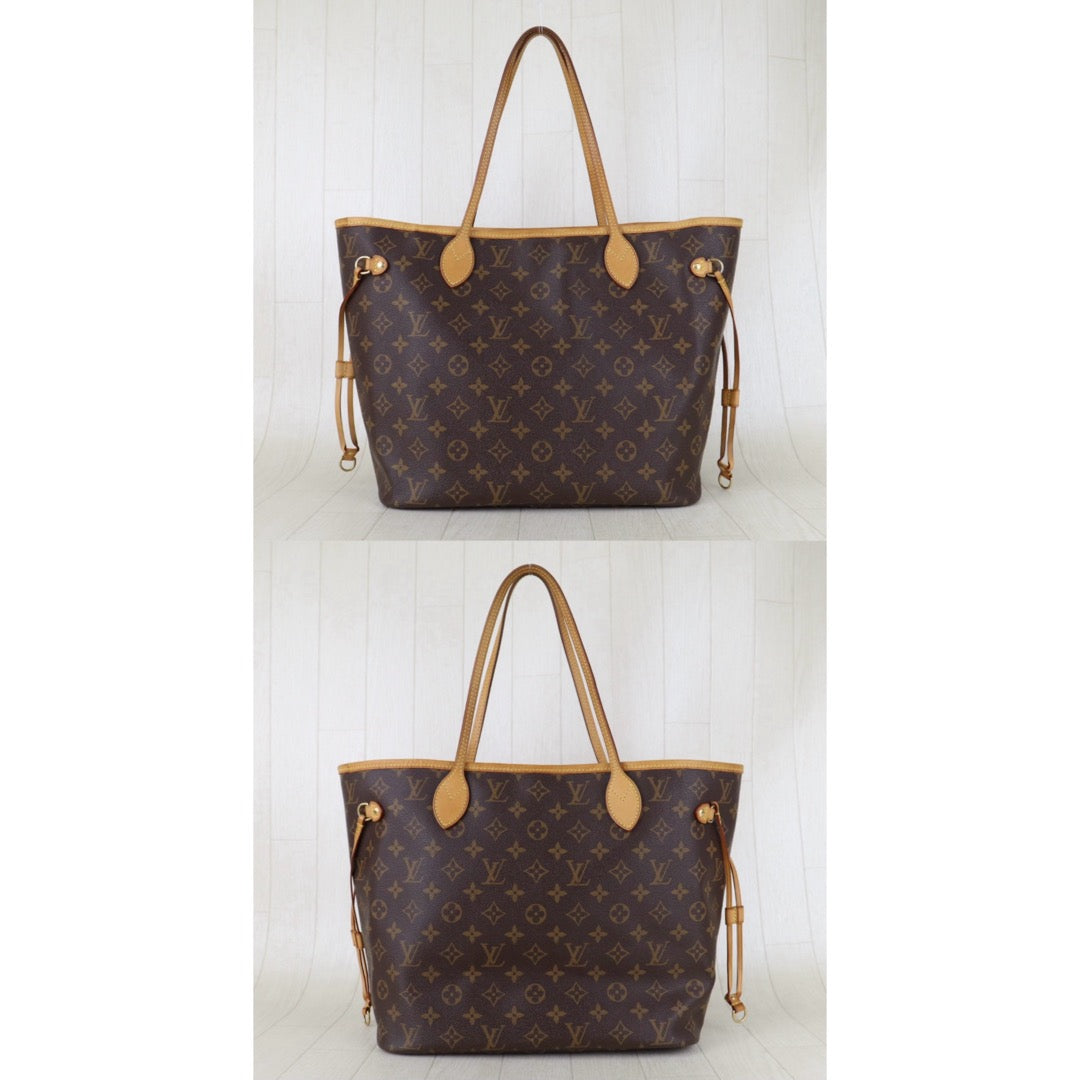Include Entrupy Certificate of Authenticity｜Good ( Rank AB)｜Louis Vuitton Monogram Neverful MM ShoulderBag With Pouch｜S26053005
