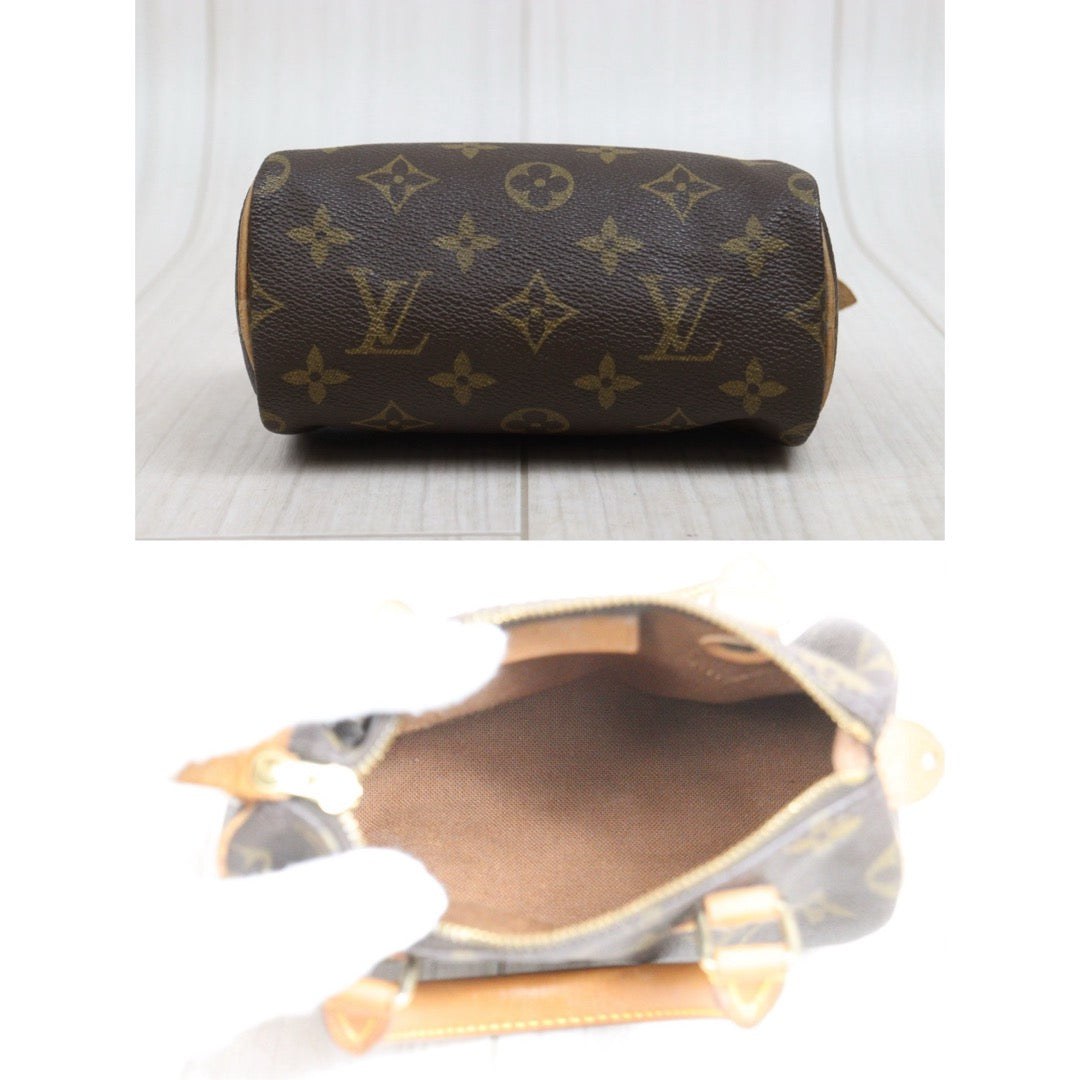 Include Entrupy Certificate of Authenticity｜Good ( Rank AB)｜ Louis Vuitton Monogram Mini Speedy Hand Bag ｜26050705