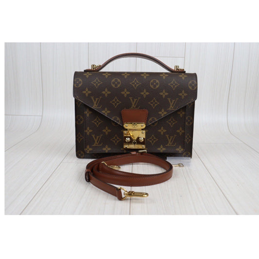 Rank A｜ LV Monogram Monceau26 Shoulder Bag ｜23112322