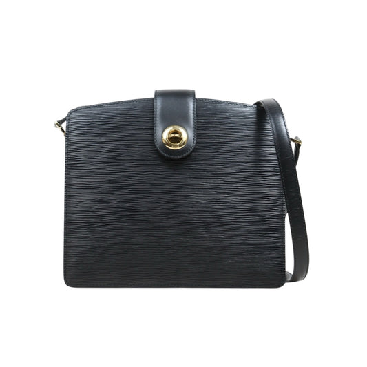Include Entrupy Certificate of Authenticity｜Good ( Rank AB)｜ Louis Vuitton Epi Capucines Shoulder Bag Black｜26051307