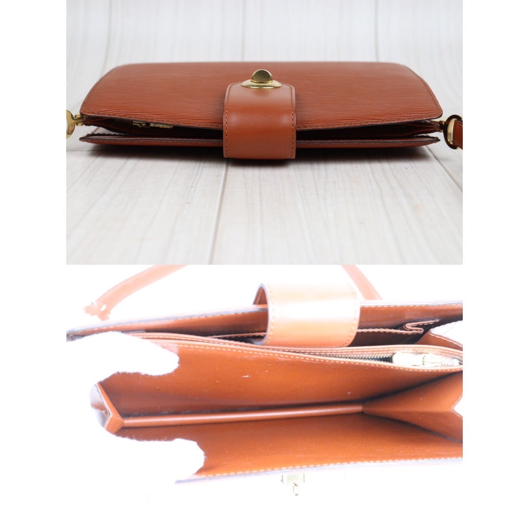 Rank A ｜ LV Epi Shoulder Bag Brown｜23111202