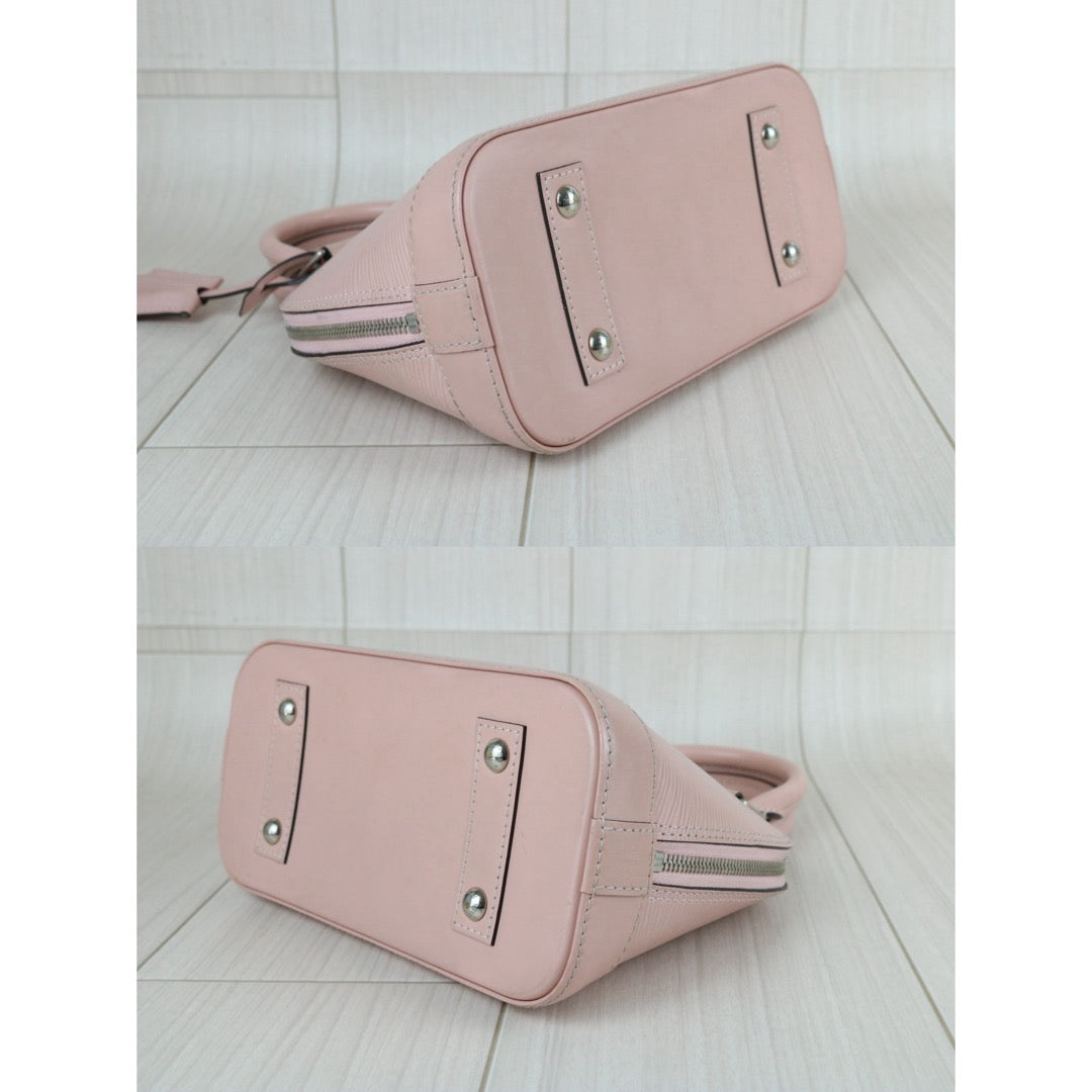Include Entrupy Certificate of Authenticity｜Good ( Rank AB)｜Louis Vuitton Epi Alma BB HandBag Shoulder Bag Pink ｜S26070603