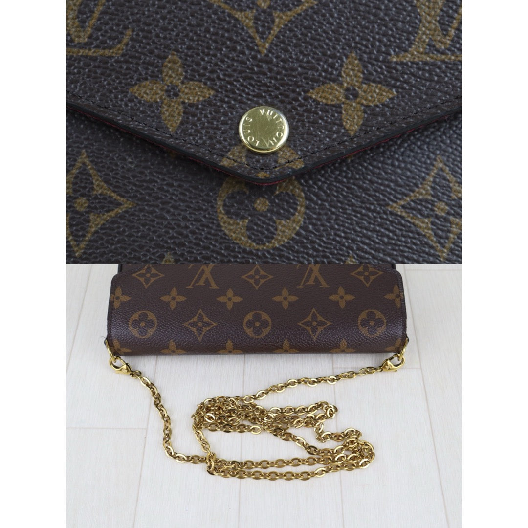 Very Good ( Rank A)｜LV Monogram Pochette Felicie Shoulder Bag｜S25100501