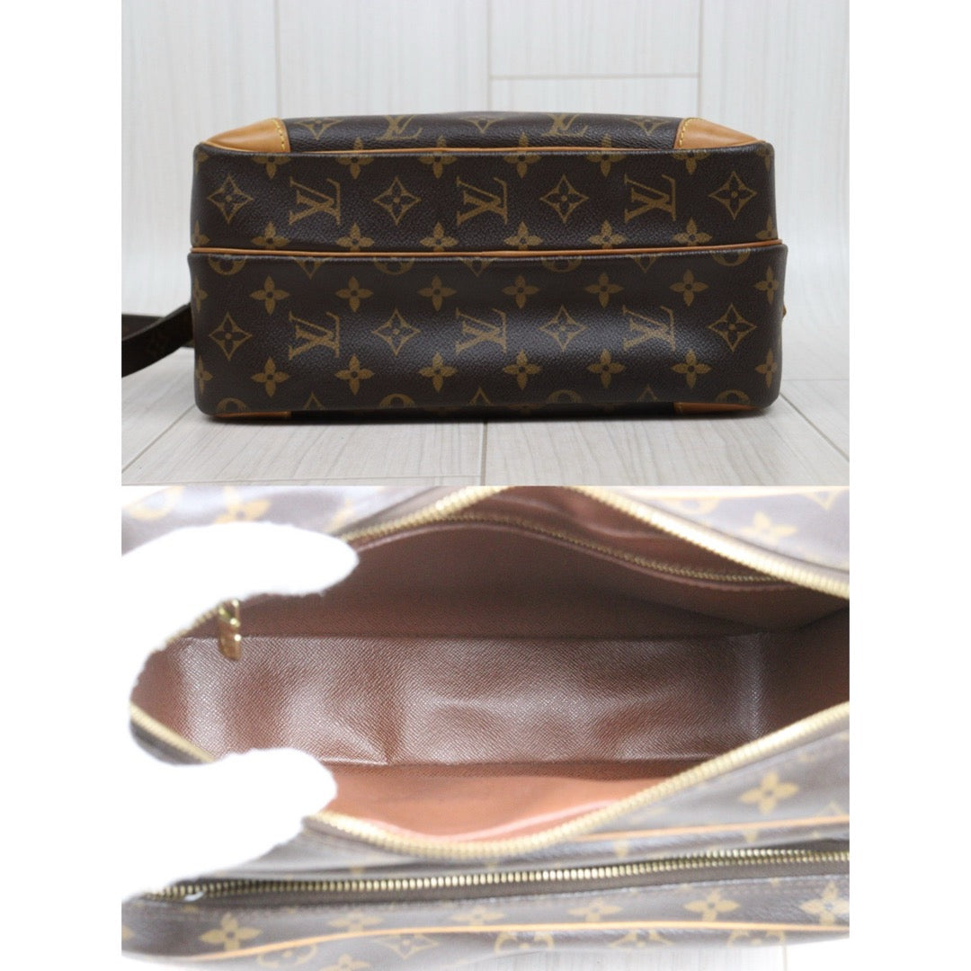 Include Entrupy Certificate of Authenticity｜Good ( Rank AB) ｜ Louis Vuitton Monogram Nile Shoulder Bag｜26011407