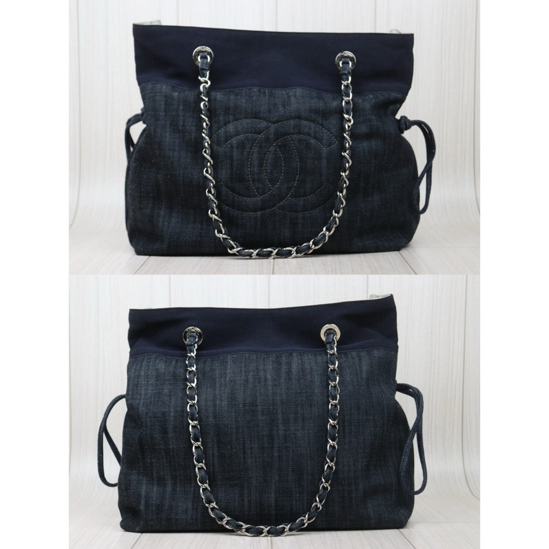 Very Good ( Rank A) ｜ CHANEL Denim ToteBag  Made In 2010～2011 Year ｜S24112401