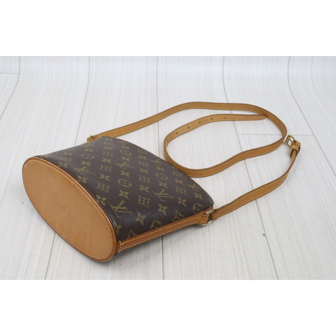 Include Entrupy Certificate of Authenticity｜Fair ( Rank B)｜Louis Vuitton Monogram Drouot Shoulder Bag MM｜26011408