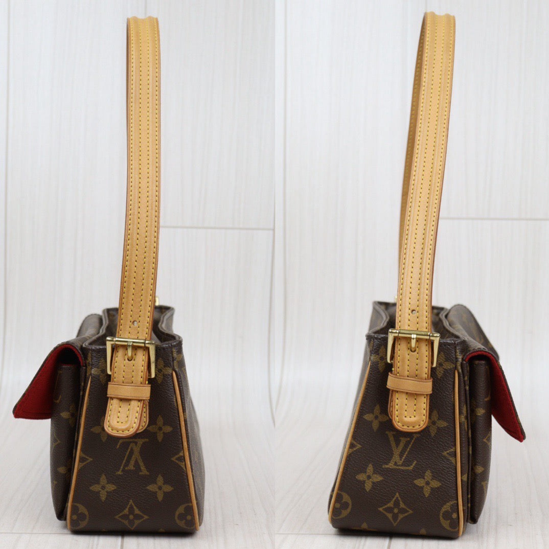 Rank AB｜LV Monogram Viva Cite PM Shoulder Bag｜24031412