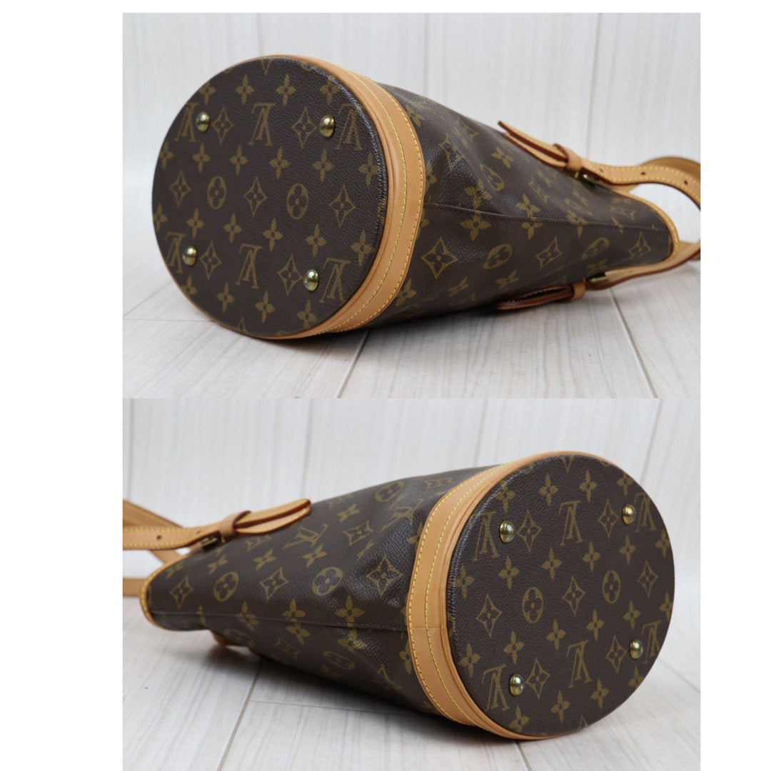 Rank A ｜ LV Monogram Petit Bucket PM Tote Bag ｜24010513