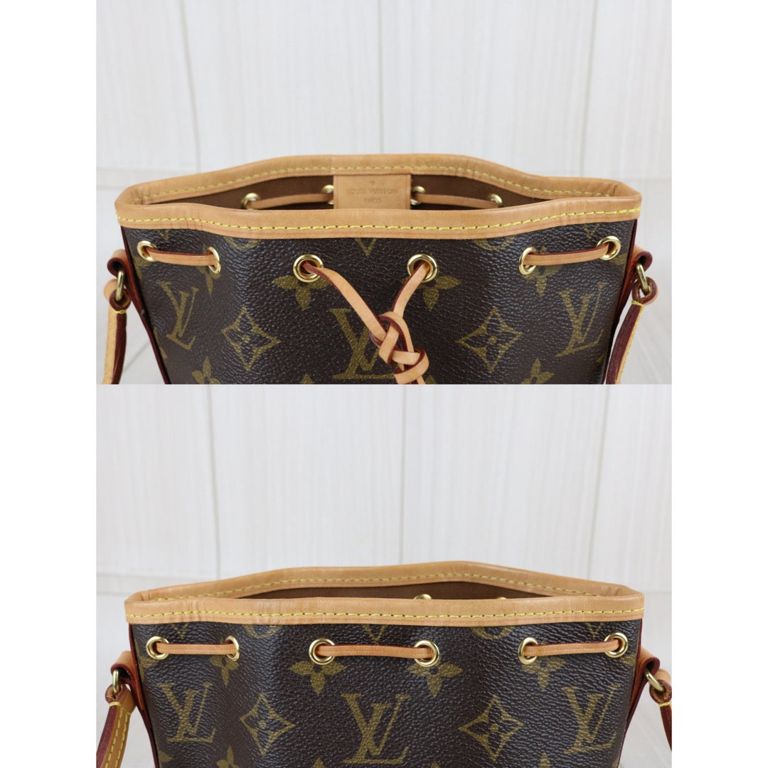 Include Entrupy Certificate of Authenticity｜Good ( Rank AB)｜ Louis Vuitton Monogram  Nano Noe  Shoulder Bag ｜X26041414