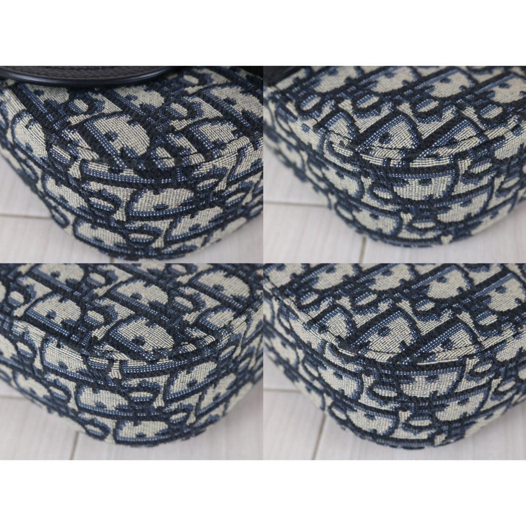 Very Good ( Rank A)｜   Dior Trotter Obilque Jacquard Mini Saddle Shoulder Bag ｜S25112904
