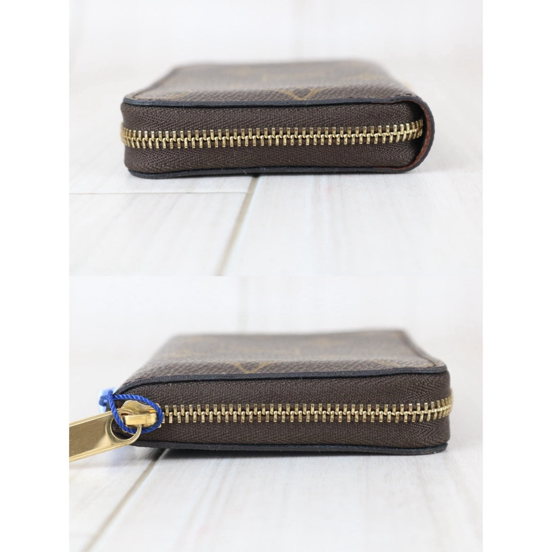 Include Entrupy Certificate of Authenticity｜Very Good ( Rank A)｜Louis Vuitton Monogram Zippy Coin Purse Wallet｜X26051713