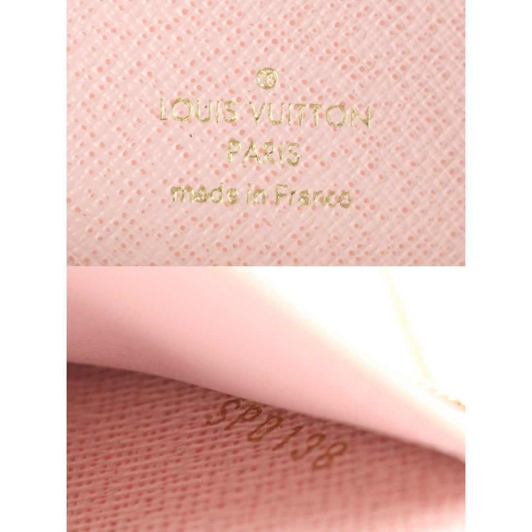 Include Entrupy Certificate of Authenticity｜Good ( Rank AB)｜ Louis Vuitton Monogram Ariane Wallet Rose Ballerine｜S26090734