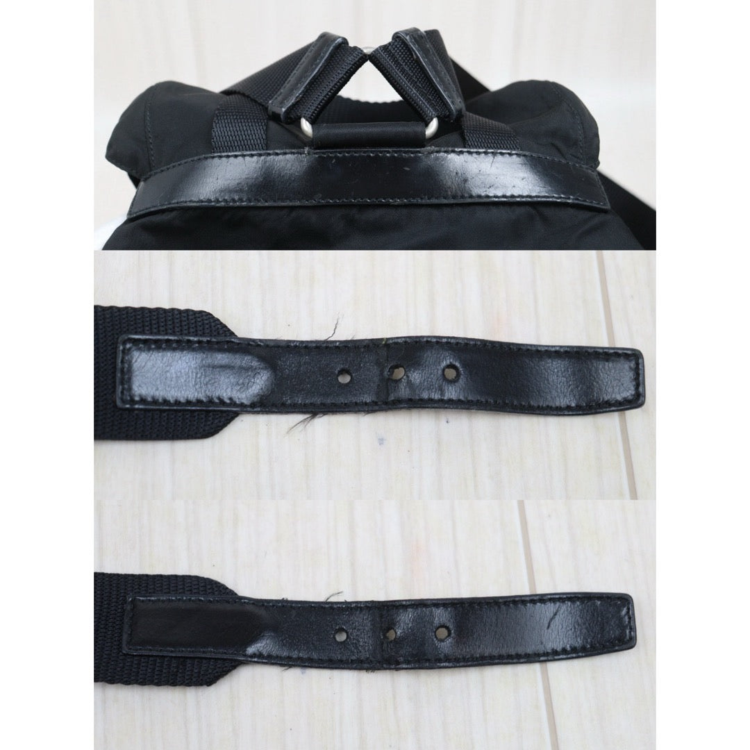 Fair ( Rank B)｜Prada Nylon Backpack Medium Black｜26030509