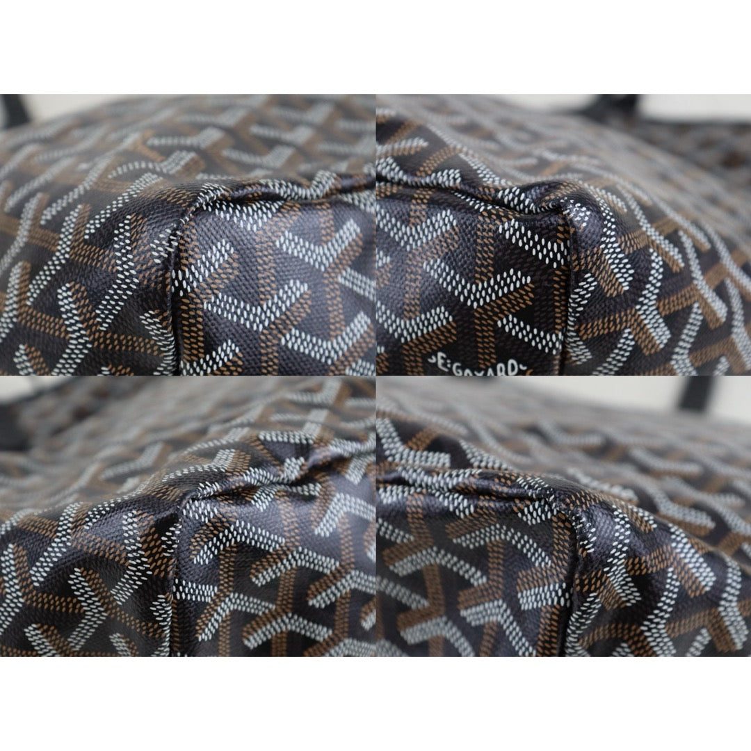 Very Good ( Rank A)｜ Goyard Saint-Louis GM Tote Bag Black｜H25052611