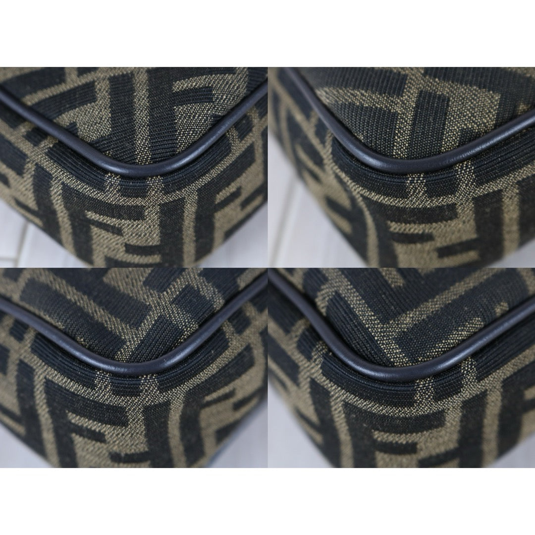 Very Good ( Rank A)｜ FENDI Zucca Mamma Baguette  Chain Shoulder Bag PM Current Model｜S25103008