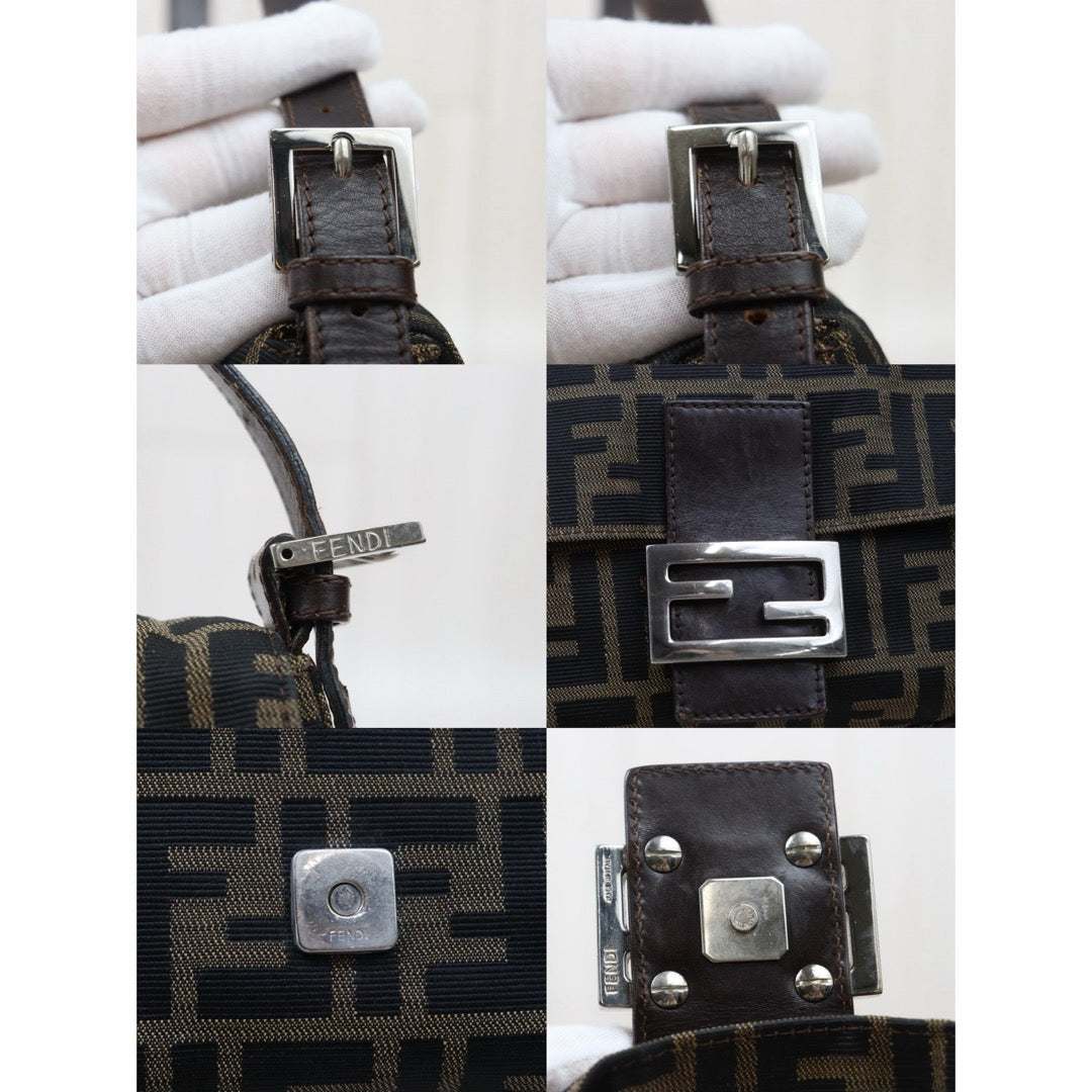 Good ( Rank AB)｜ FENDI Zucca Mamma Baguette Shoulder Bag｜W25121609