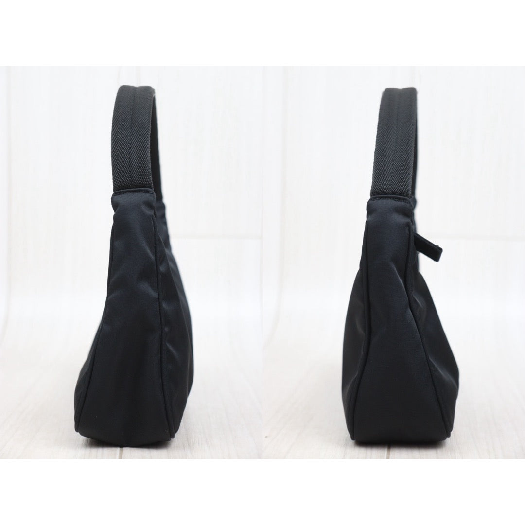Very Good ( Rank A) ｜ PRADA Nylon HOBO HandBag Black｜25090404