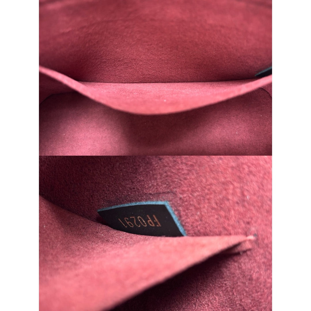 Include Entrupy Certificate of Authenticity｜Very Good ( Rank A) ｜Louis Vuitton Monogram Empreinte Leather vanity PM Hand Bag With Shoulder Strap｜S26090718