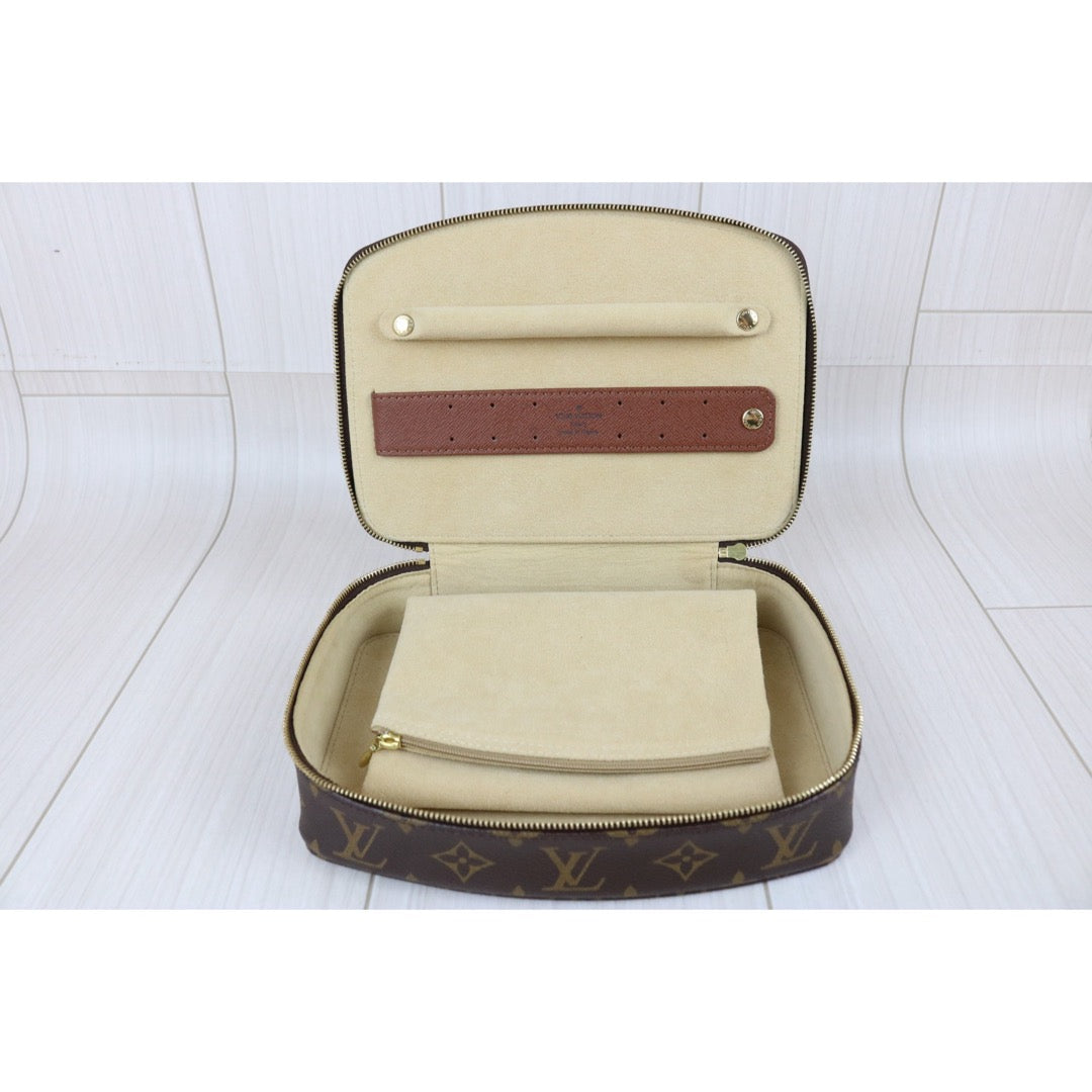Include Entrupy Certificate of Authenticity｜Very Good ( Rank A) ｜LV Monogram Monte Carlo Jewelry Case ｜X26100707