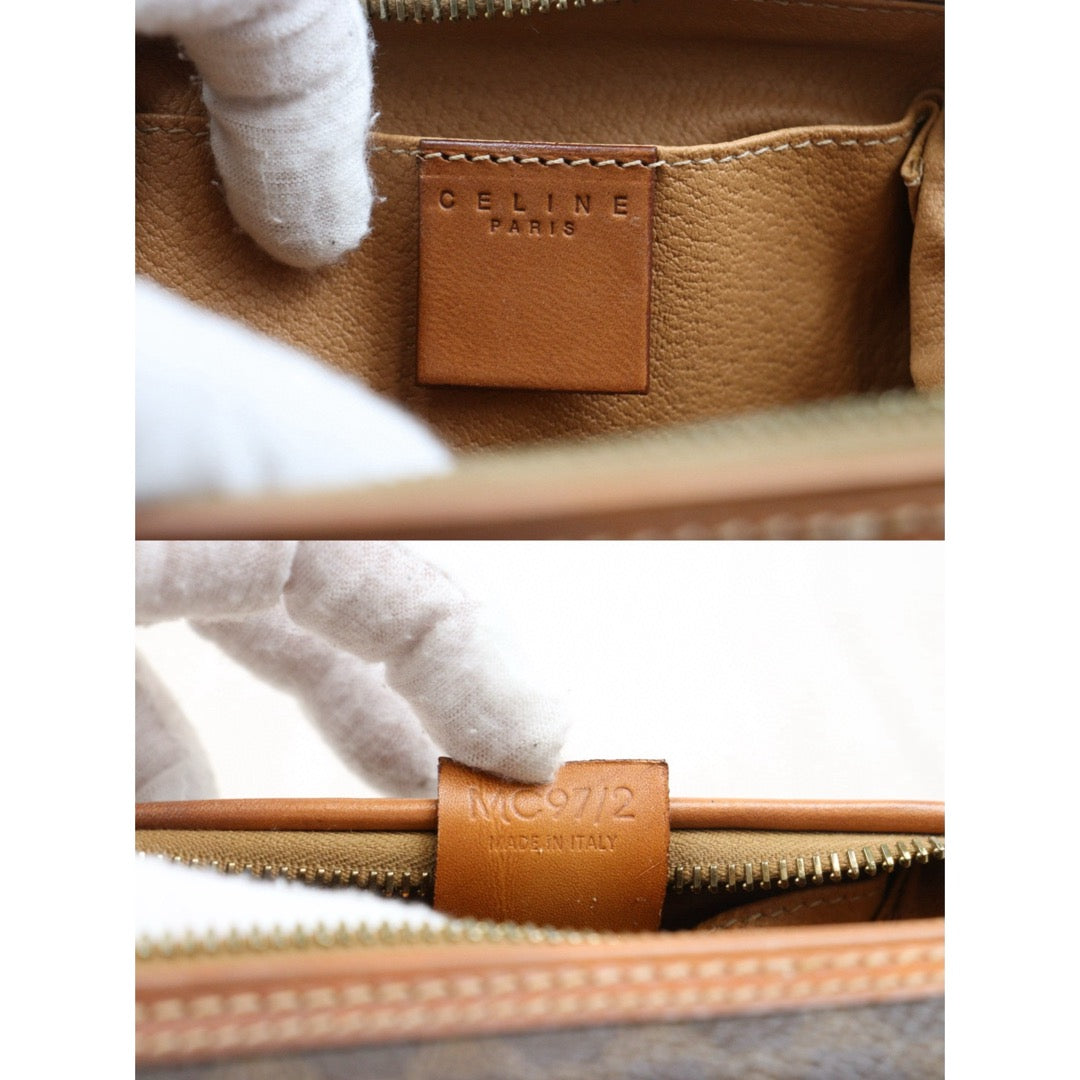 Good ( Rank AB)｜ CELINE Macadam Mini Pouch ｜25051511