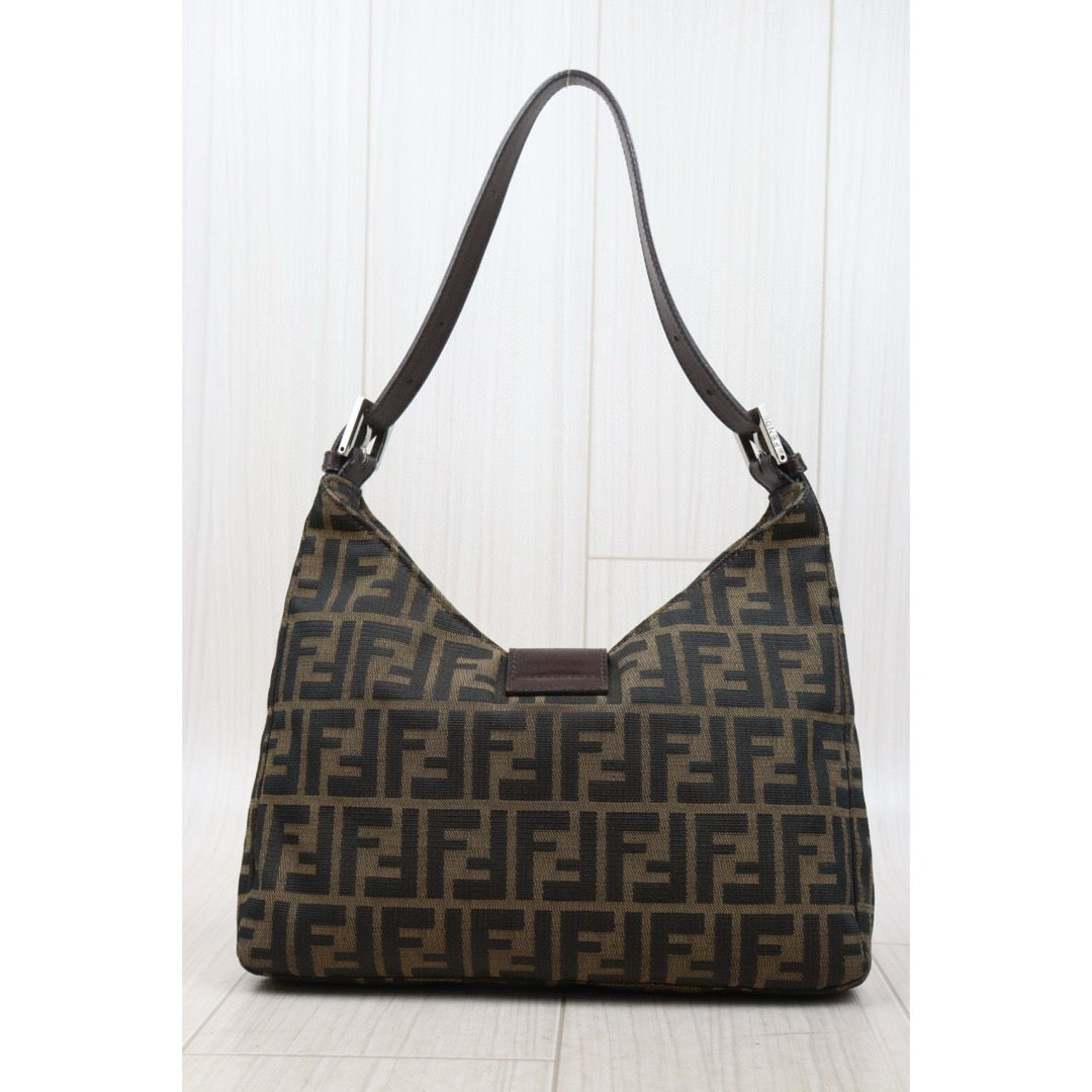 Very Good ( Rank A)｜ FENDI Zucca Mamma Shoulder Bag ｜25050806