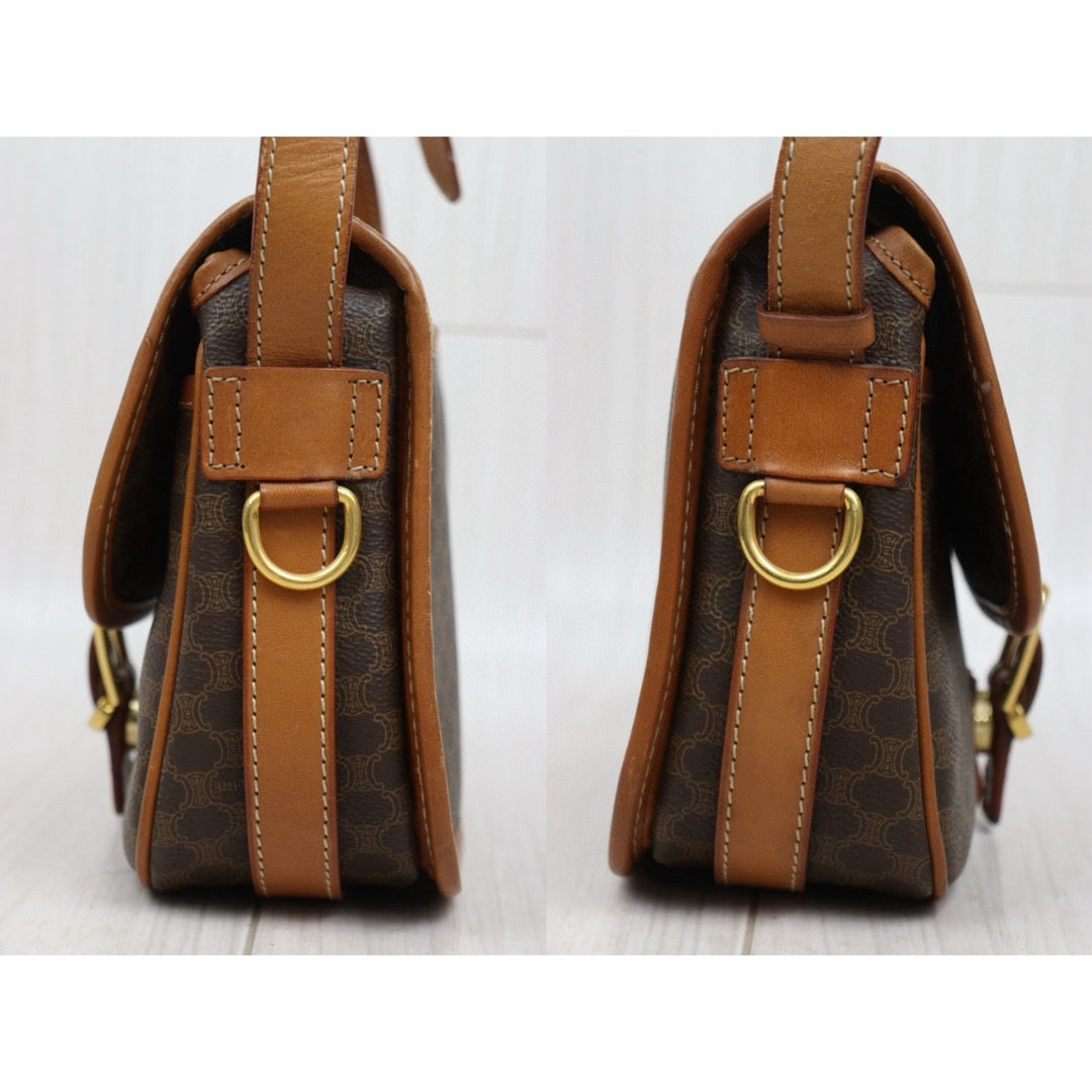 Good ( Rank AB) ｜ CELINE Macadam Shoulder Bag ｜25042408