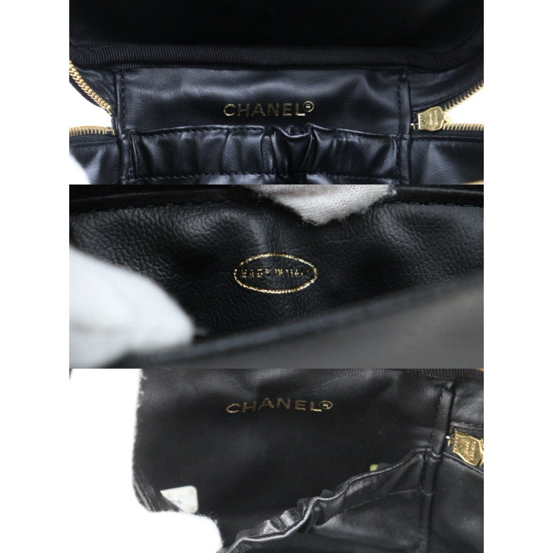 Very Good ( Rank A) ｜ CHANEL Caviar Skin Vanity Handbag  Made In 1996～1997Year ｜25111201