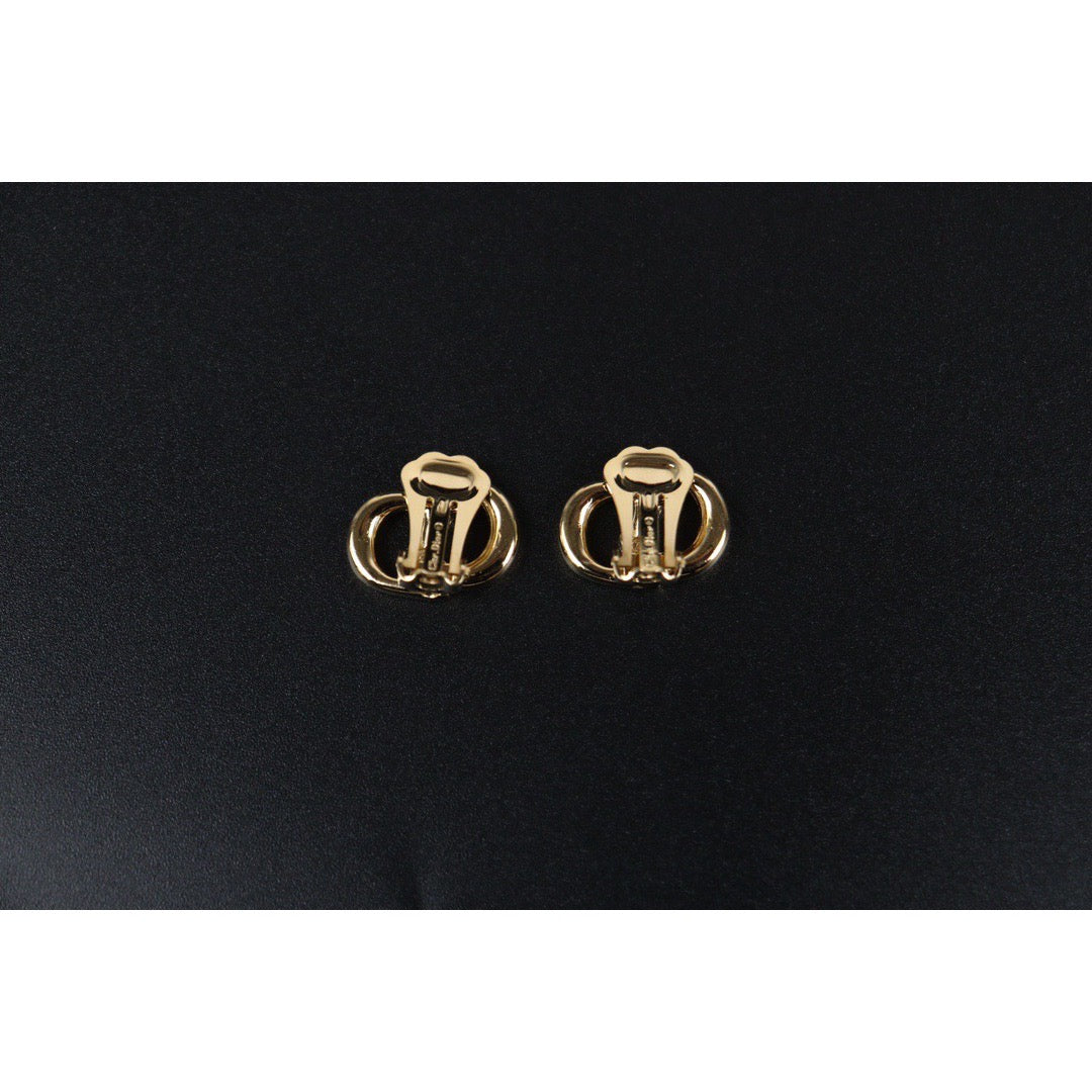 Rank A ｜ Dior CD Earring Gold Plated｜23113009