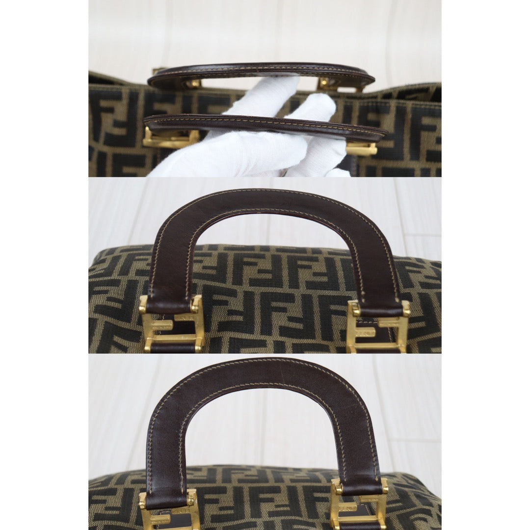 Very Good ( Rank A) ｜ FENDI Zucca Mamma HandBag ｜24022803