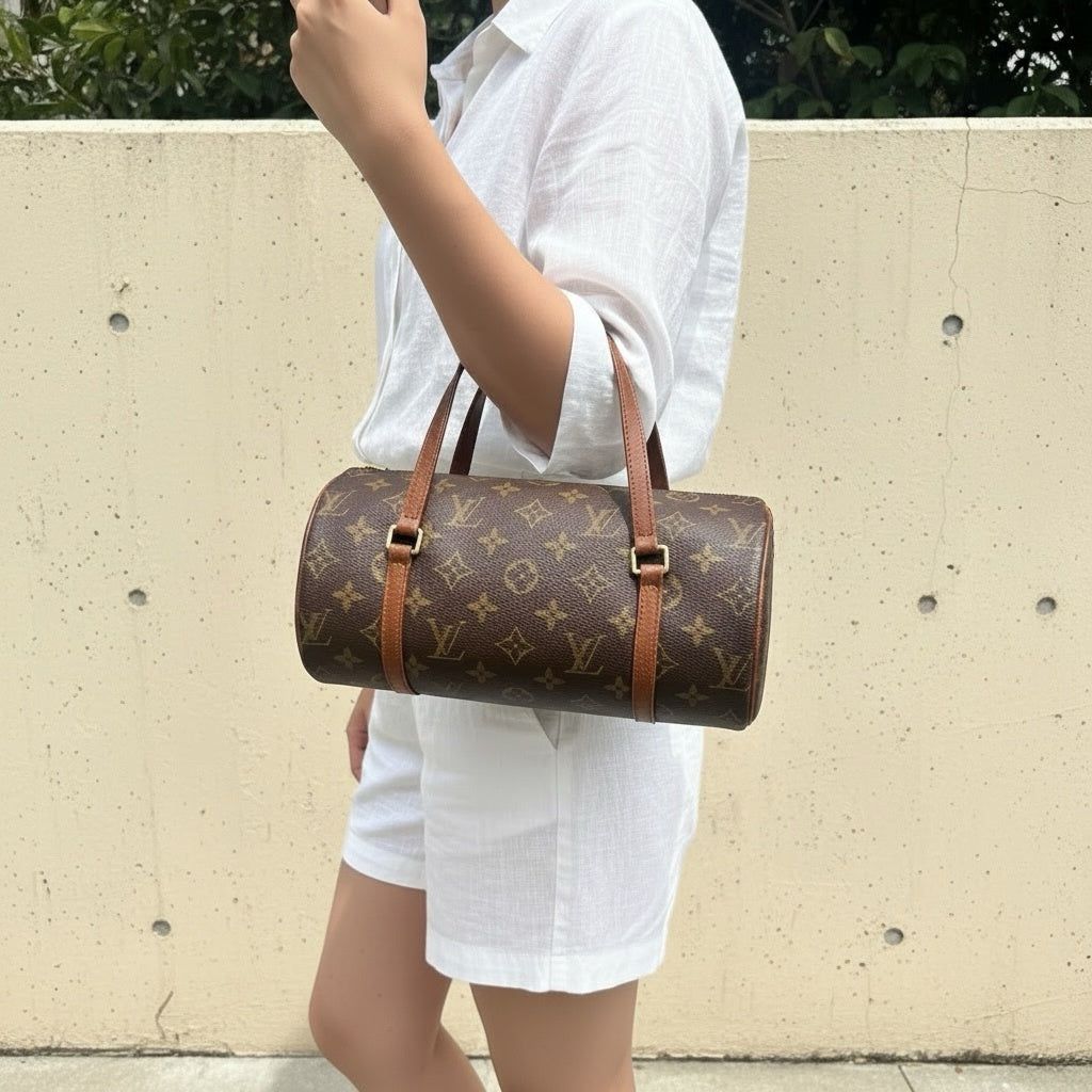Include Entrupy Certificate of Authenticity｜Very Good ( Rank A)｜ Louis Vuitton Monogram Papillon 26 Handbag ｜26060902