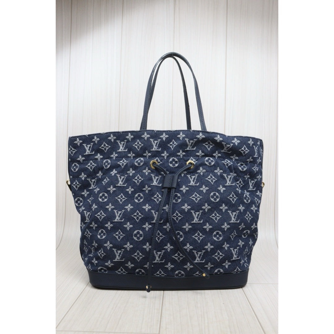Include Entrupy Certificate of Authenticity｜Very Good ( Rank A)｜Louis Vuitton Noefull MM Monogram Denim｜26082109