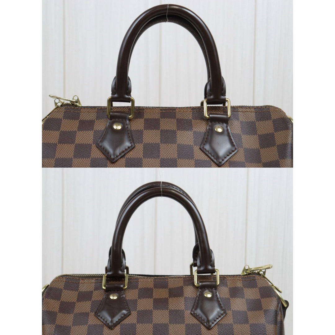 Very Good ( Rank A)｜ LV Damier Speedy 25 Hand Bag With Shoulder Strap｜S25112901