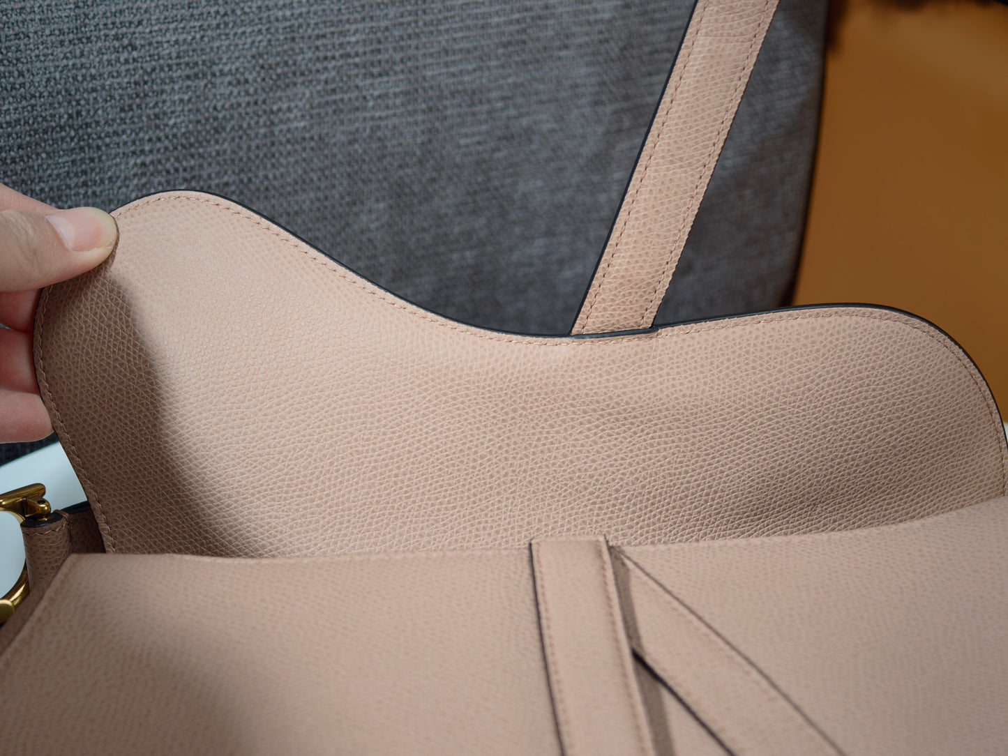 Very Good ( Rank A)｜Dior Trotter Saddle Shoulder Bag Medium  Current Model