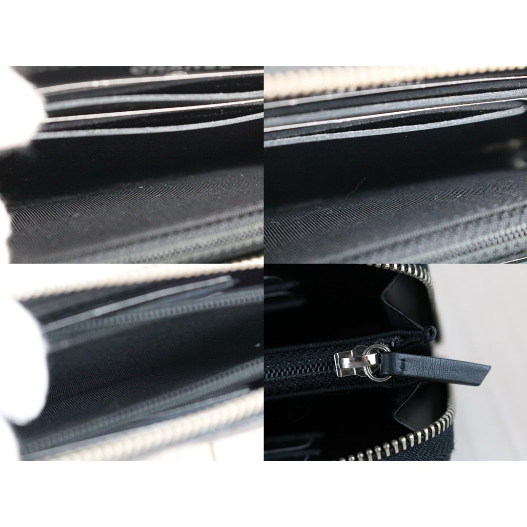 Excellent（Rank SA）｜Chanel Caviar Skin Black Long  Wallet Made In 2014-2015Year ｜X25070608