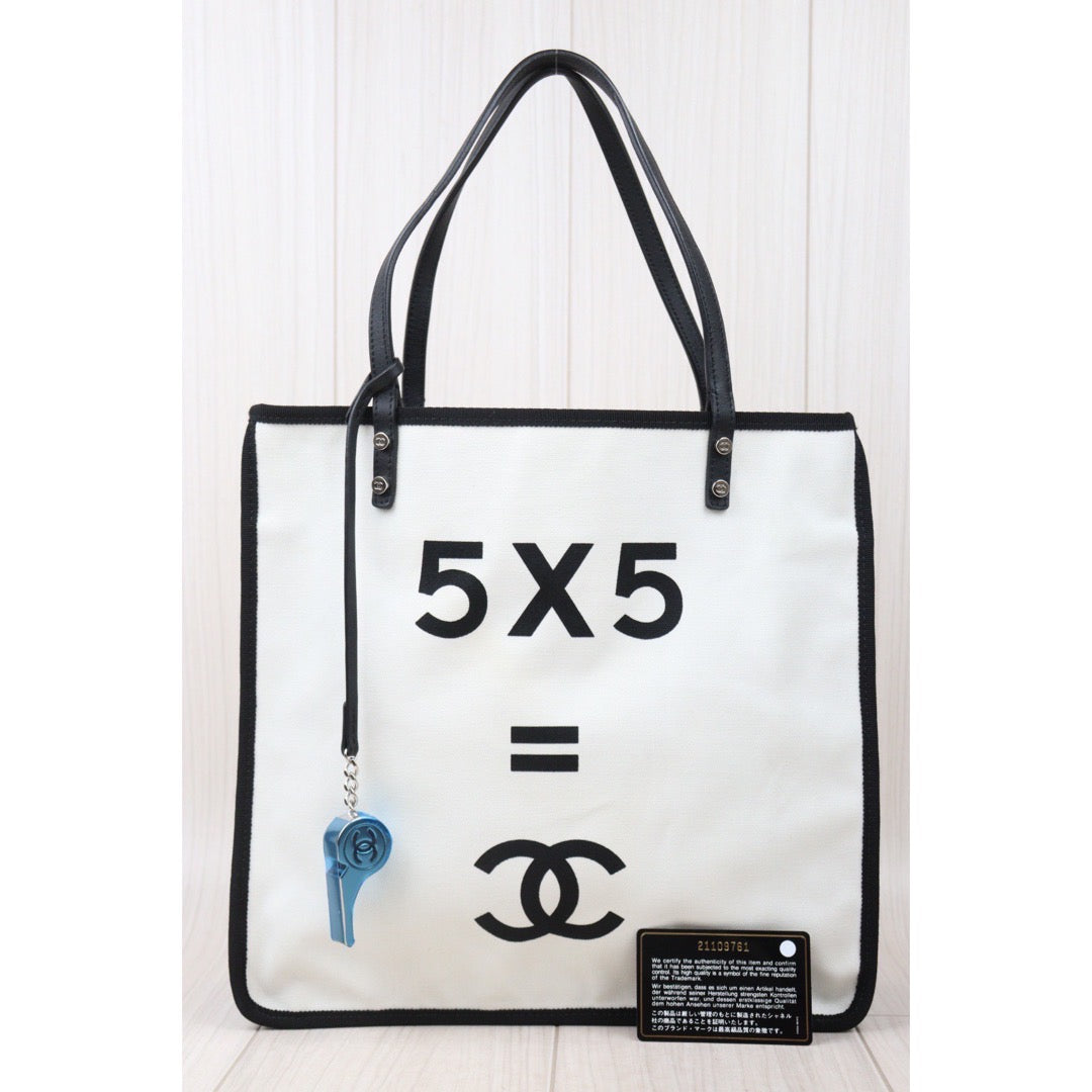 Good ( Rank AB)｜ CHANEL Canvas Trotter  Shoulder Bag ｜V24050915