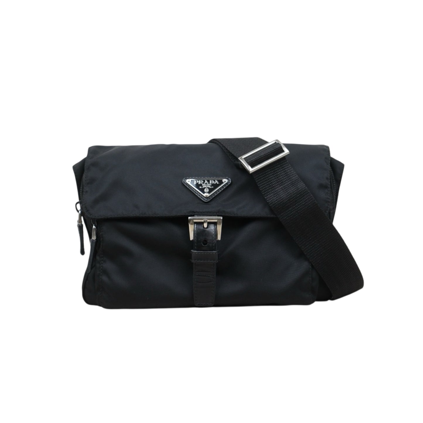 Good ( Rank AB)｜Prada Nylon ShoulderBag Black｜25051707