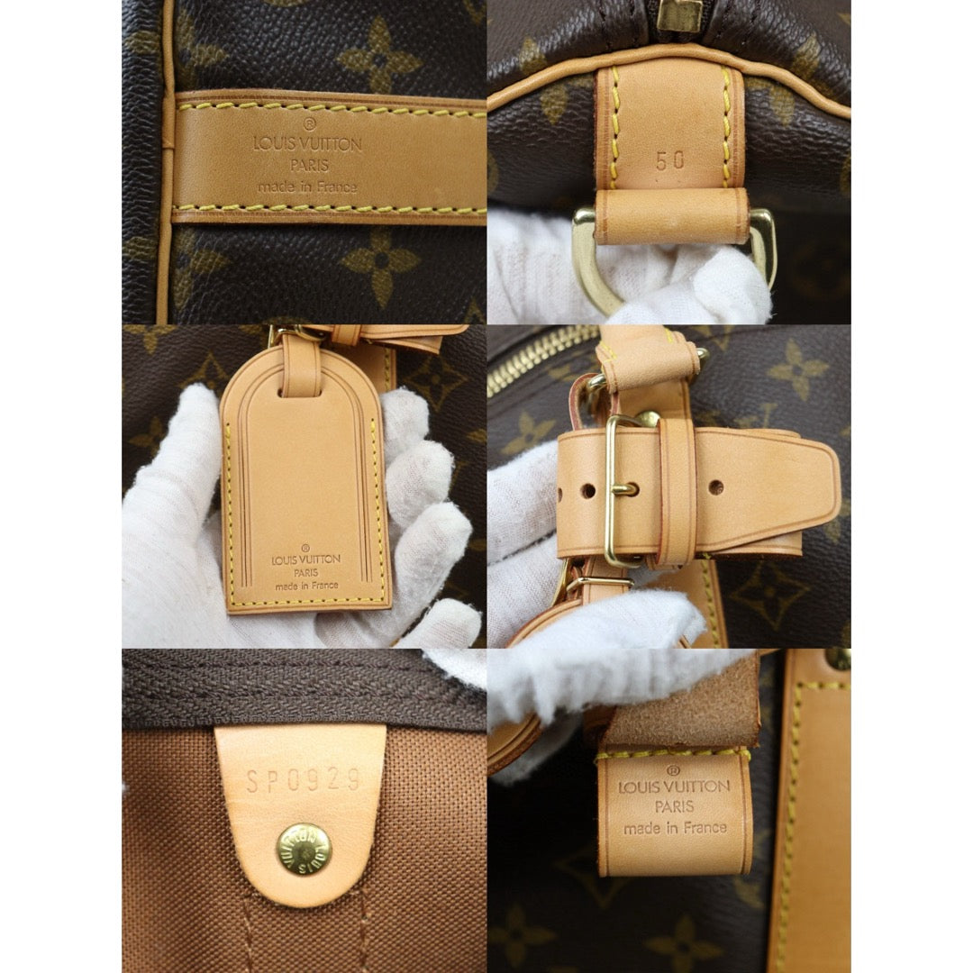 Very Good ( Rank A)｜ LV Monogram Keypol Bandrière 50 With Shoulderstrap｜25013113