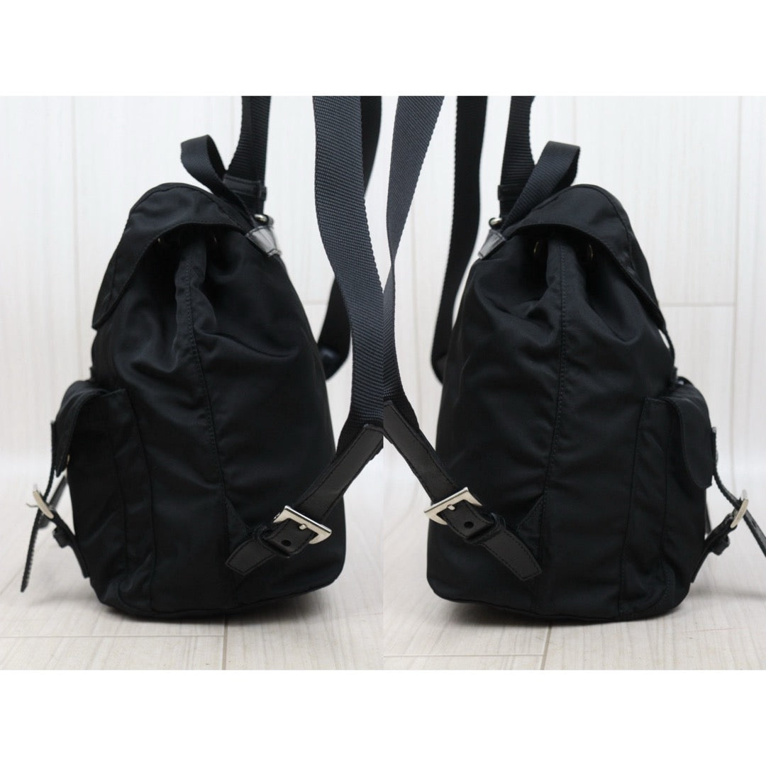 Good ( Rank AB)｜Prada Nylon Backpack Small  Black｜25072303