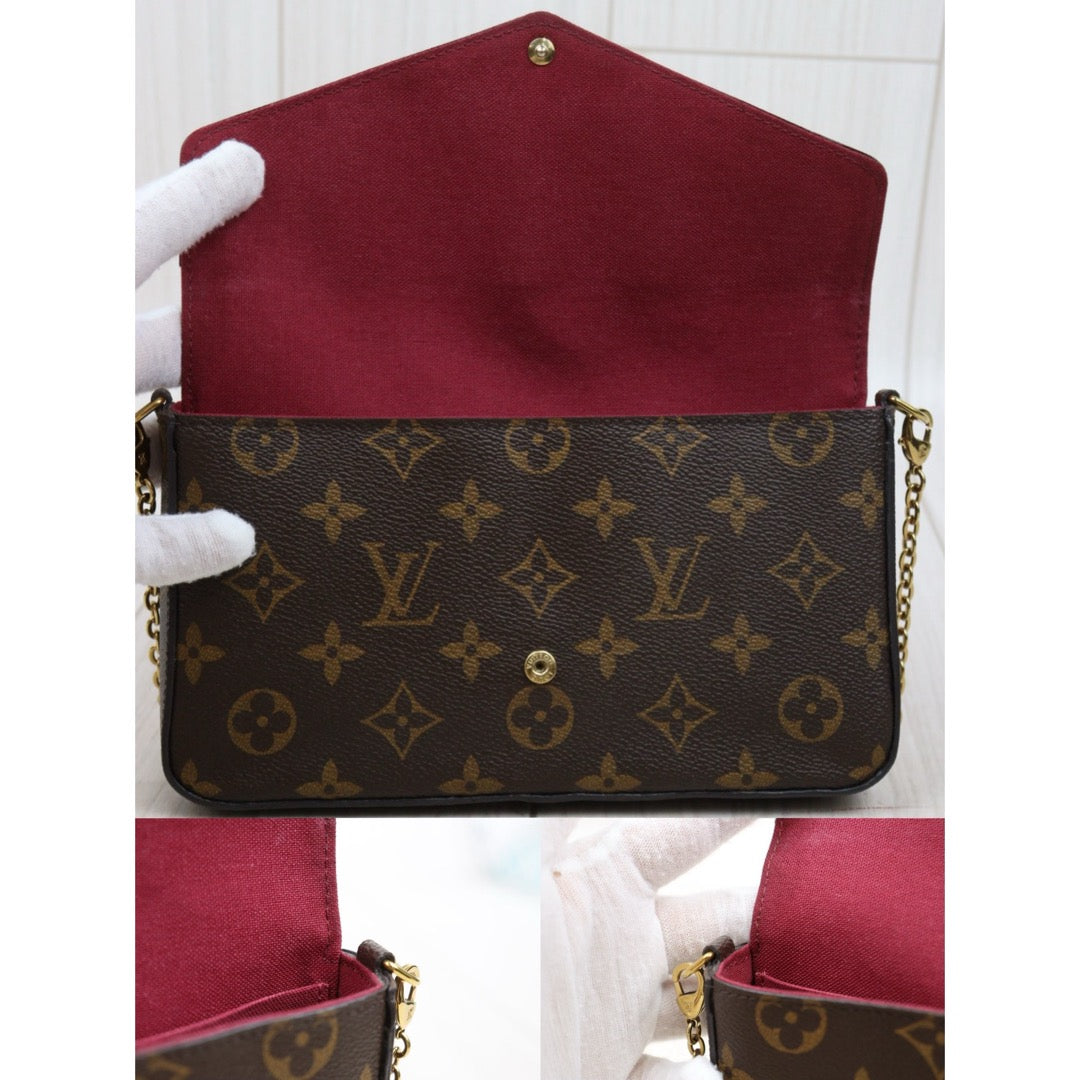 Good ( Rank AB)｜LV Monogram Pochette Felicie Shoulder Bag｜H25052502