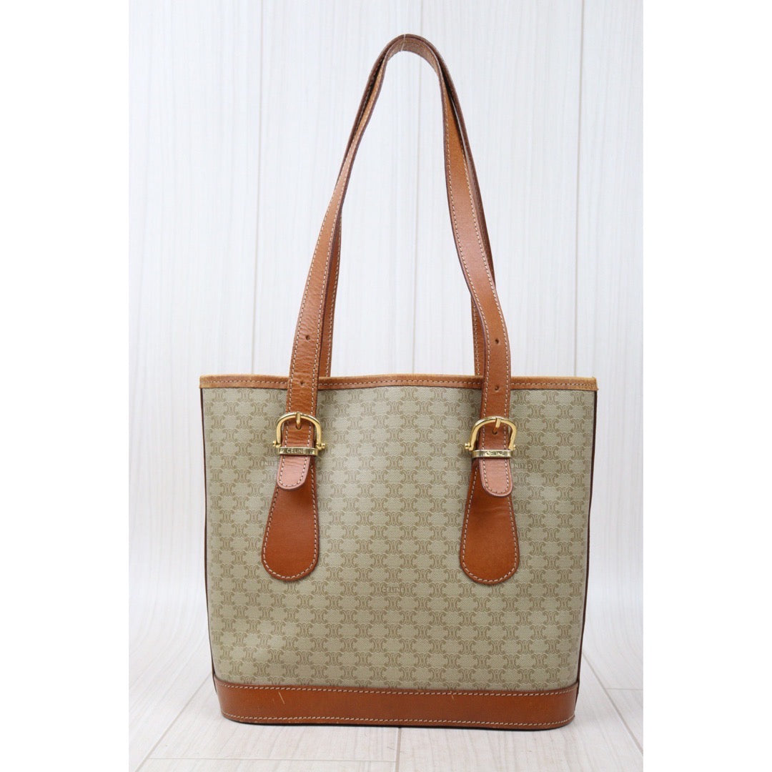 Fair ( Rank B )｜Celine Macadam Tote Bag  ｜V24062028