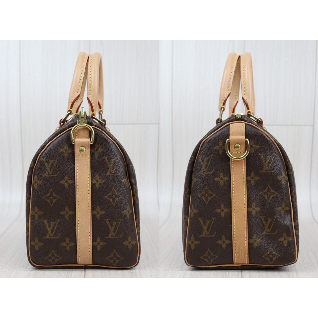 Rank A｜ LV Monogram Speedy 25 Hand Bag With Shoulder Strap｜24030518