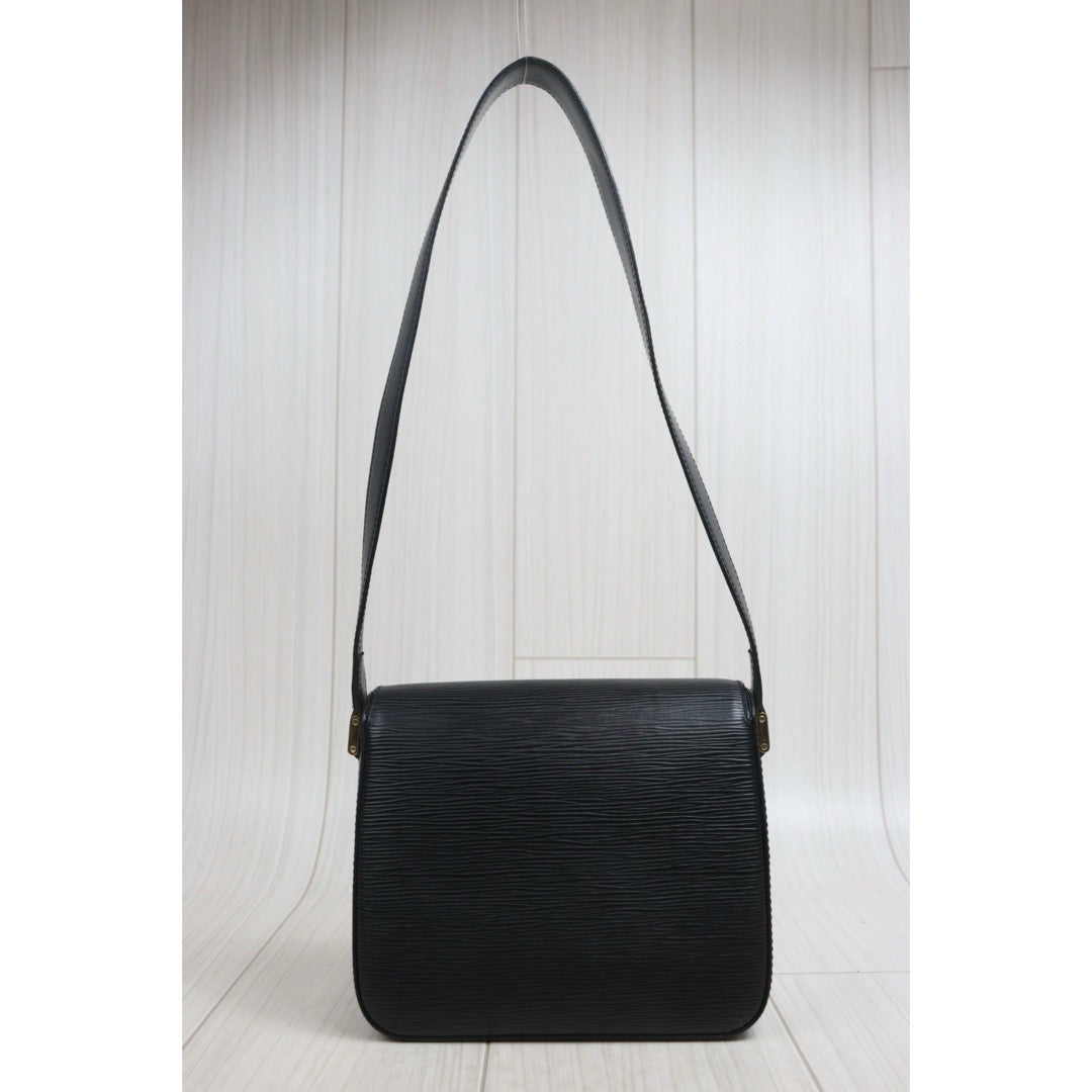 Include Entrupy Certificate of Authenticity｜Very Good ( Rank A)｜ Louis Vuitton Epi  Shoulder Bag Black｜26080101