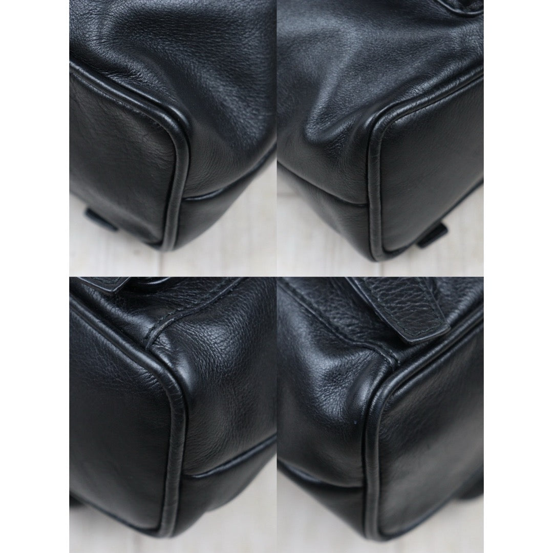 Very Good ( Rank A)｜GUCCI Bamboo Leather Mini Backpack Back｜25052906