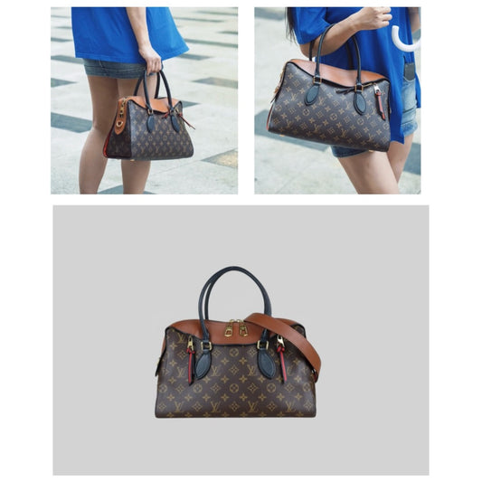 Very Good ( Rank A)| LV Monogram Tuileries Tote 2ways Hand Bag With Shoulder Bag Brown|B25012210